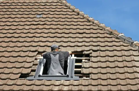 Pose de velux - Dangeau